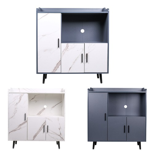 Marble wooden effect storage - marble,