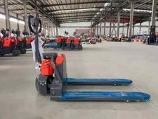4500lb Capacity Electric Pallet Jack Truck 27" x 45" Fork Size