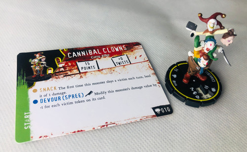 Horrorclix cannibal clowns - horrorclix,