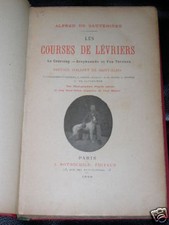VERY RARE GREYHOUND FOX TERRIER COURSING DOG BOOK 1899