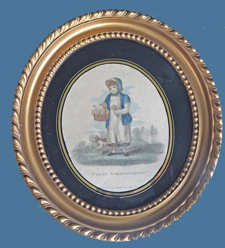 1810 hand coloured verre - 1810,