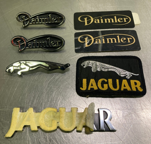 Daimler jaguar logo badges - daimler,
