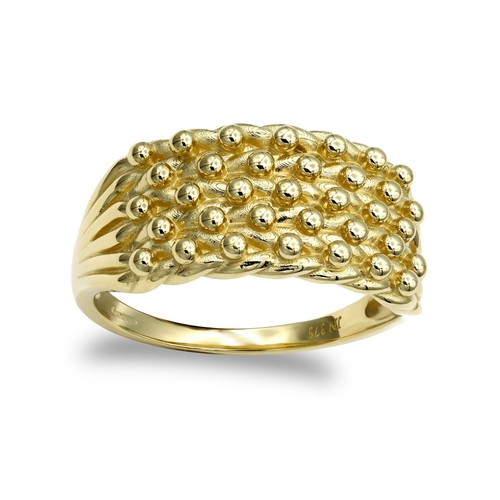 Mens 9ct gold jewelco london - gold,