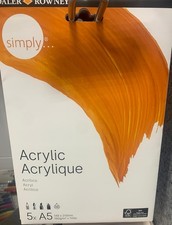 A5 Acrylic Sheets Craft Painting 5 X Acrylic Papers 148 X 210mm Drawing Crafting