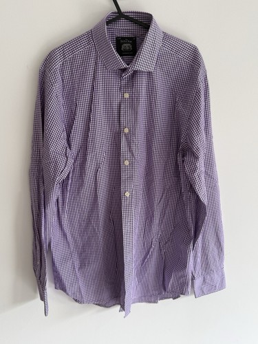 Purple and white checked - purple,