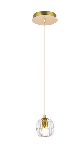 Crystal pendant chandelier - crystal,