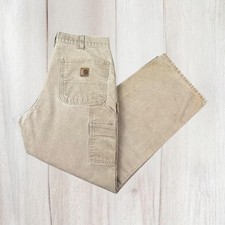 Vintage Carhartt Tan workwear carpenter pants