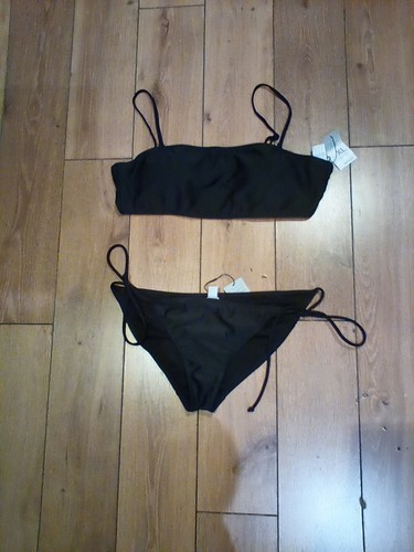 Black tankini - black,
