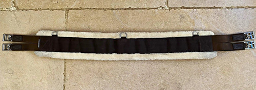 Equestrian girth brown - hy,
