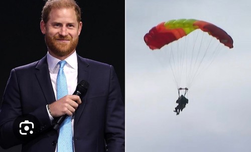 Prince harry skydiving - prince,