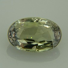 Oval untreated colour change