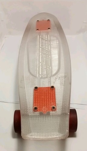 Vintage avigo skateboard clear