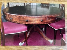 Georgian Mahogany Rent Table And 6 Dining Chairs