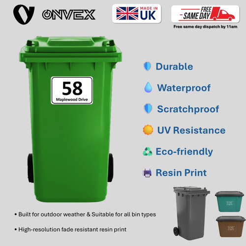 Premium pet glossy - wheelie, bin