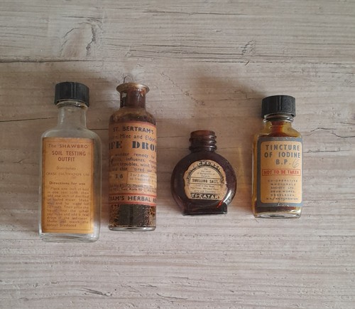 Vintage medicine bottles and - vintage,