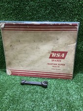 Rare BSA Bantam Super Model D7 Part Catalogue 00-5079 & Spanner Mancave