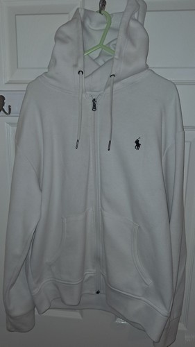 Mens full zip hoodie polo
