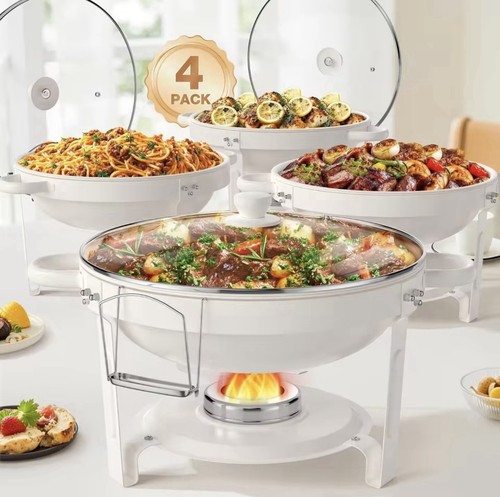 Warmounts white chafing dish - chafing,
