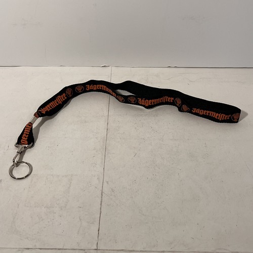 Jagermeister lanyard black - jagermeister,