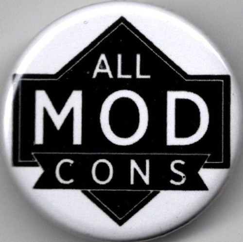 All mod cons pin - pin, button