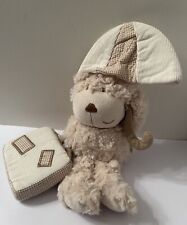 MAMAS AND PAPAS 11" CRUMBLE TEDDY BEAR MUSICAL SOFT  TOY 