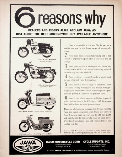 1965 jawa roadster manet - 1965,