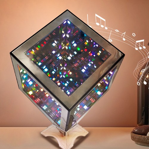 Infinity mirror cube - infinity,