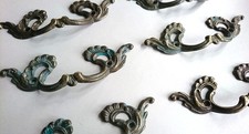 Vintage Rococo Brass Drawer