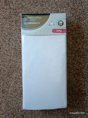 Egyptian cotton fitted sheet - egyptian,