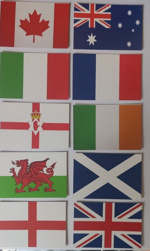 Memory card game flags - game, for