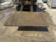 (162u) Original Lakeland slate Slab Fire Hearth Stone Table Top 44”x 26” £280