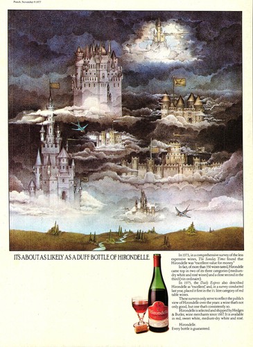 1977 advert hedges butler - hedges,