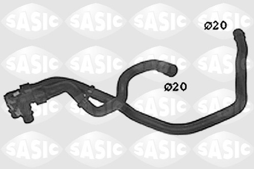 Radiator hose for - radiator,