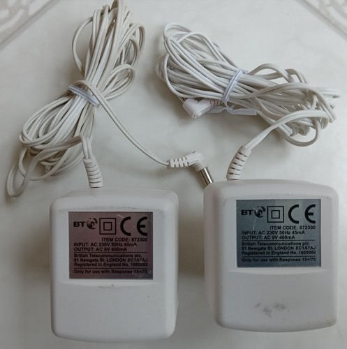 Mains power adaptors 2 - bt,