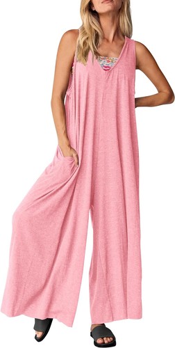 Womens neck overalls - v,