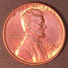 1952-D Lincoln Wheat Cent