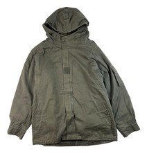 1989 Vintage Military Parka Jacket Khaki Green Large 
