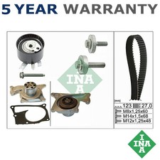 INA Timing Belt & Water Pump Kit Fits Nissan Renault Dacia 1.5 D dCi