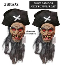 2 Derpy Pirate Sculpted Latex