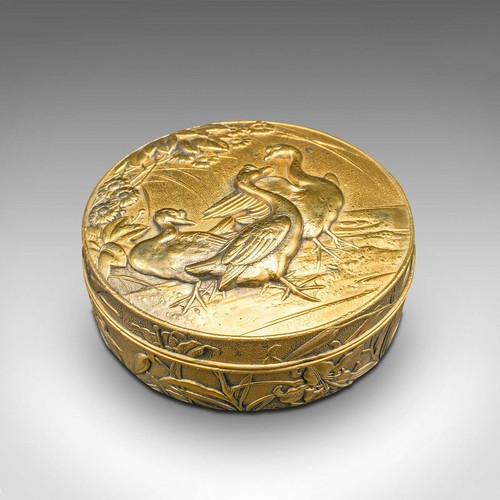 Antique snuff tin - tin,, english