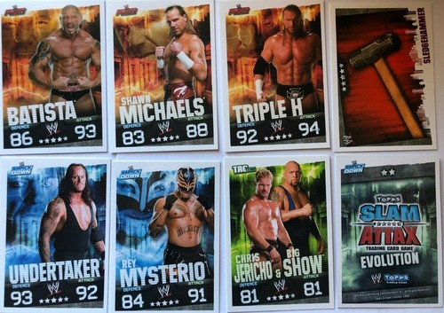 Slam attax evolution wwe - slam,