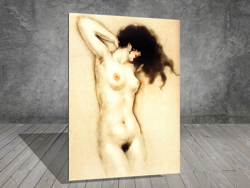 Louis icart nude - louis, canvas