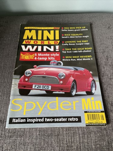 Mini world magazine august - world,