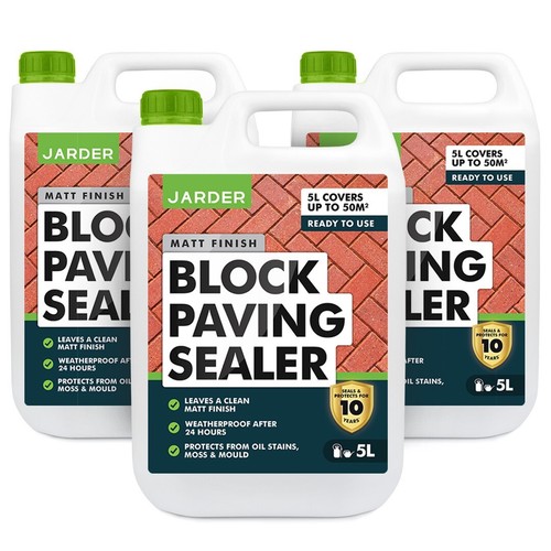 Jarder block paving sealer - paving,