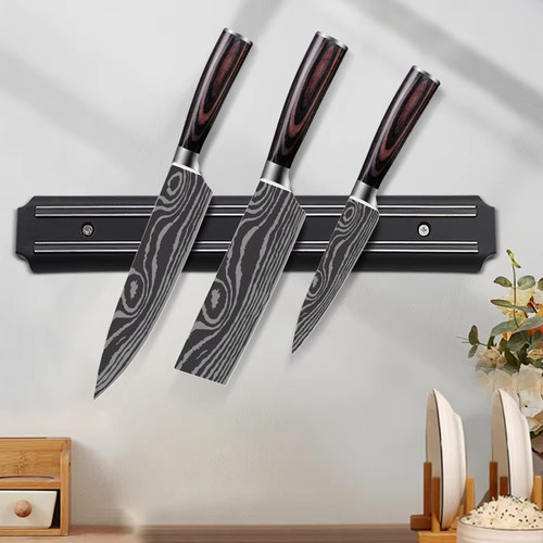 Magnetic knife holder - knife, wall