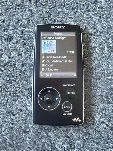 Sony walkman nwz a818 - nwz-a818, media