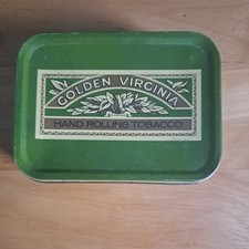 Golden Virginia Empty Tin, Vintage, Hand Rolling Tobacco 50g