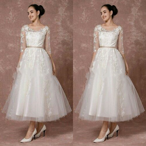 Classic wedding dresses tea - wedding,