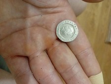 20 Pence Coin in Beautiful