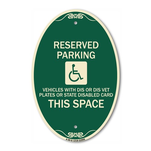 Reserved parking vehicles - reserved, with